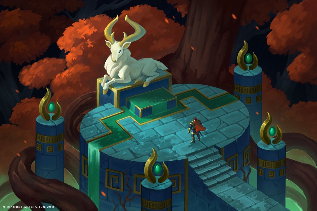 The Forest Heart.

Done with <a href="/Procreate/">Procreate</a> #procreate