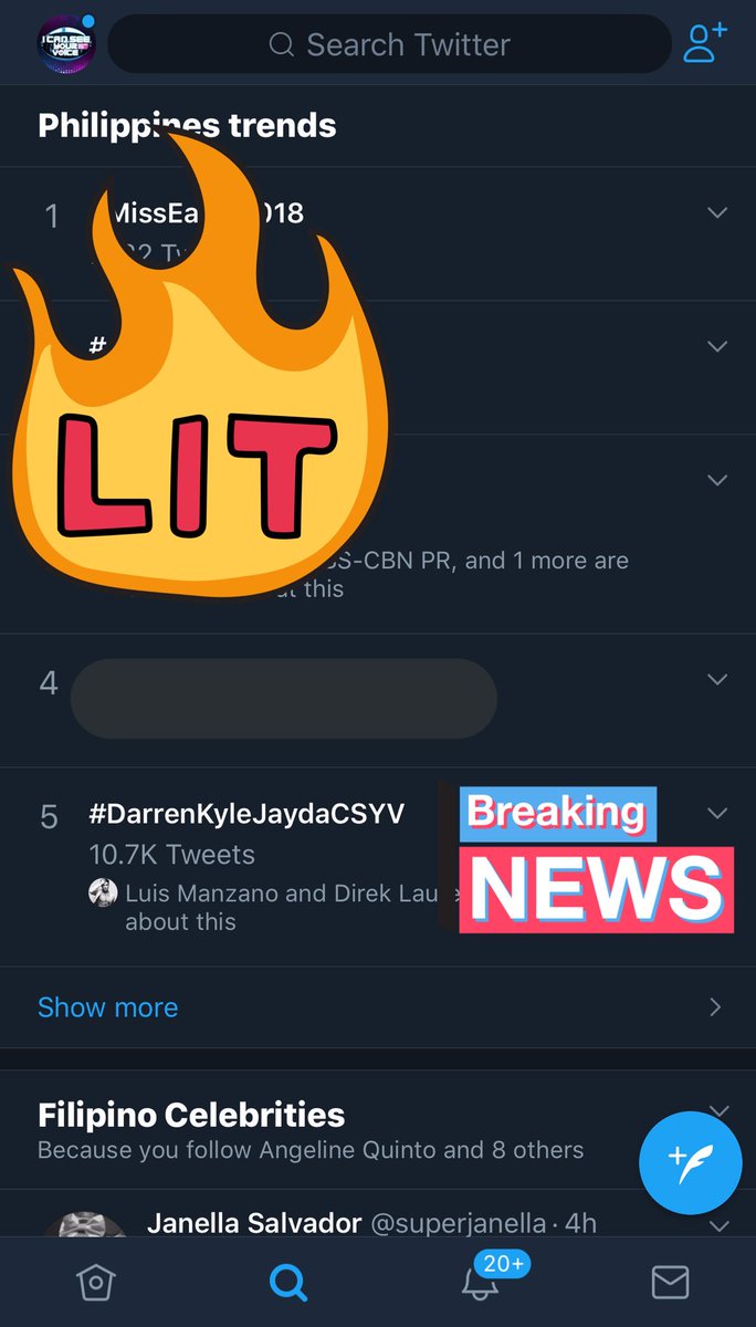ICSYVPH's tweet photo. Ramdam na ramdam na natin ang excitement!  Dahil trending na tayo nationwide!

#DarrenKyleJaydaCSYV https://t.co/tOCezefyOh