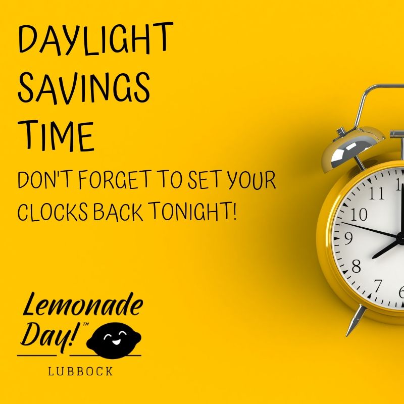 A friendly reminder for our busy lemonheads out there!