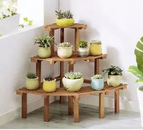 TruservIn's tweet image. TRANSFORM Dull Areas Into WOW! In Minutes

These flower pot rack plant display stands with a simple design is easy to fit. It can be placed indoors or outdoors.  The natural wood fragrance of pine wood is also good for health. 

For queries call 72900-42900