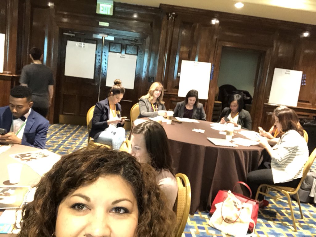 So excited to start this journey with my fellow ELs! Class of 2018!!! Let’s Go! <a href="/STEAMwhisperer/">Dr. Trudy Giasi</a> #ASCDL2L #ELASCD