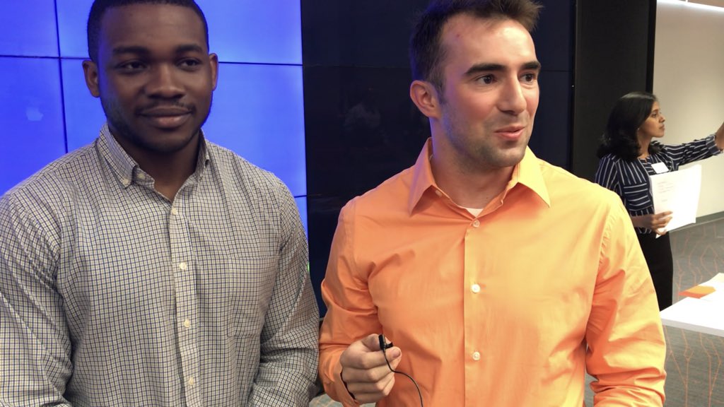 ClemsonResearch (@clemsonresearch) on Twitter photo Congrats to grad student Joshua Osuofa & PhD candidate James Foster #Clemson3MT winners! Both work w Dr Scott Husson in Chemical & Biomolecular Engineering <a href="/ClemsonCECAS/">Clemson Engineering, Computing & Applied Sciences</a> Good luck James in #3MT regionals. Congrats to <a href="/ClemsonGSG/">Clemson Graduate Student Government</a> on a great event! #SciComm <a href="/3MT_official/">Three Minute Thesis</a> Congrats to grad student Joshua Osuofa & PhD candidate James Foster #Clemson3MT winners! Both work w Dr Scott Husson in Chemical & Biomolecular Engineering <a href="/ClemsonCECAS/">Clemson Engineering, Computing & Applied Sciences</a> Good luck James in #3MT regionals. Congrats to <a href="/ClemsonGSG/">Clemson Graduate Student Government</a> on a great event! #SciComm <a href="/3MT_official/">Three Minute Thesis</a>