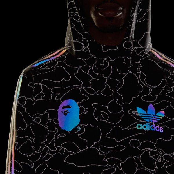 bape x adidas tech hoodie