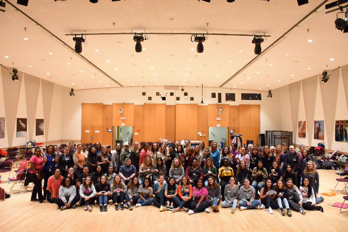 NASAGoddard's tweet photo. At #STEMNightIn, students learned about overcoming their fears — fears of not being enough, of speaking out, of asking for help. Here’s to the next generation of #WomenInSTEM! https://t.co/GvtlMtez5A