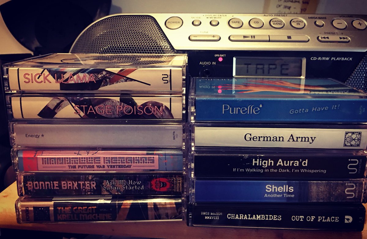 New and recent tape listening day at Hi Bias HQ
