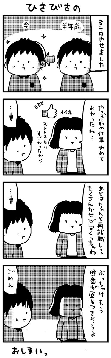 おひさしぶりです。日記マンガです。僕らは元気です。 