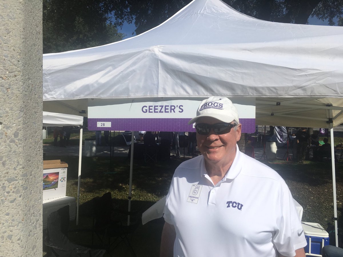 TCU vsKansas State. I found my tailgate tent!!