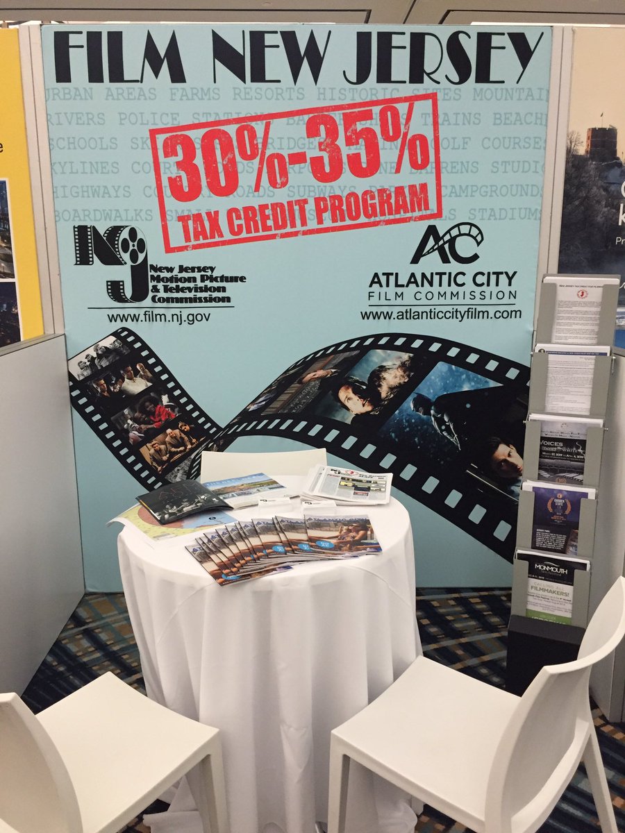 NJ Motion Picture & TV Commission (@njmotionpicture) on Twitter photo The New Jersey Motion Picture and TV Commission is attending the <a href="/AFMOFFICIAL/">American Film Market</a> to promote filming in #NewJersey.
#NJ now has #Film & #TV #TaxIncentive. The New Jersey Motion Picture and TV Commission is attending the <a href="/AFMOFFICIAL/">American Film Market</a> to promote filming in #NewJersey.
#NJ now has #Film & #TV #TaxIncentive.