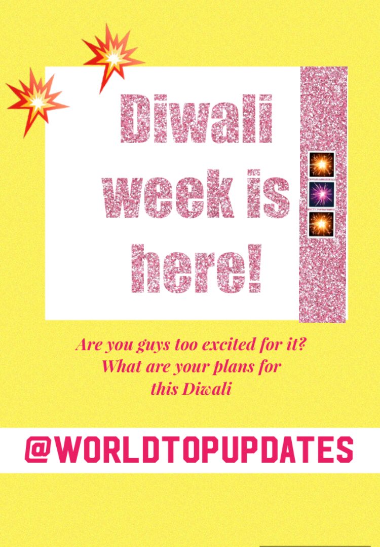 worldtopupdates's tweet photo. Festive season is here and this is DIWALI week ❤️🎇
Just one request: please make it eco friendly and enjoy in its real mean 💥
For getting more amazing updated like this stay with us : “WORLD TOP UPDATES "👇🏻
https://t.co/q6ymzLOjOb
#Diwali2018 #DiwaliContest #DiwaliSpecial #tech https://t.co/tuTTqbgvv1
