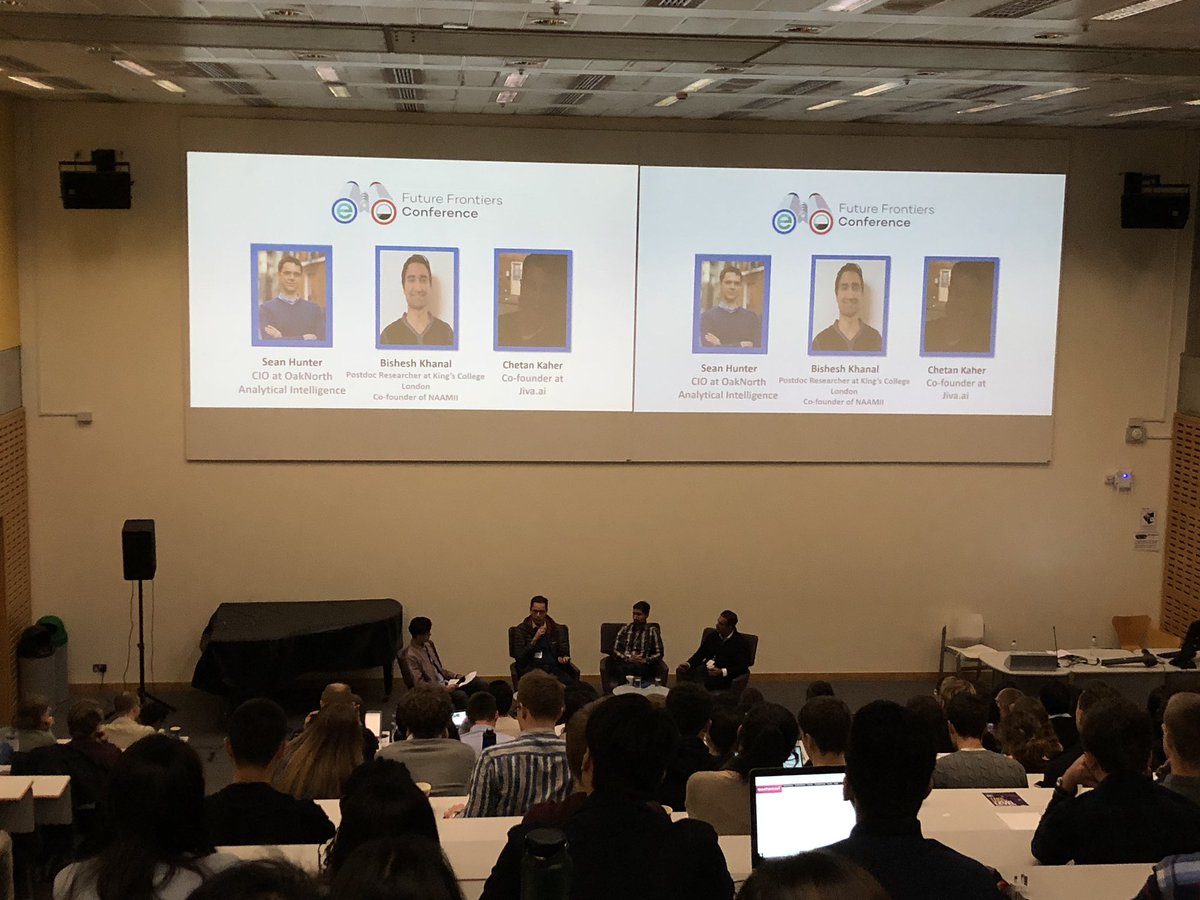 Awesome panel on super intelligence! 👏🏼 Thanks <a href="/BisheshKhanal7/">Bishesh Khanal</a> @chetankaher <a href="/seanhunter/">SeanHunter</a>! #entrepreneurs #superintelligence #imperialentrepreneurs