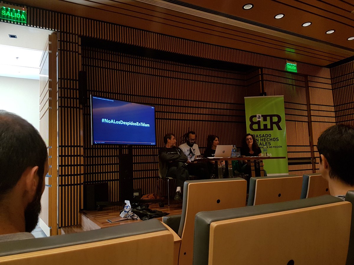 "El año pasado los primeros que viajaron a cubrir la desaparición de Santiago Maldonado fueron medios autogestionados que se asociaron para hacer una cobertura colaborativa", valora @Ailinmaia de <a href="/revistanan/">Revista NAN</a> en el panel Atendidos por sus dueños del <a href="/FestivalBaHR/">Festival Basado en Hechos Reales</a>