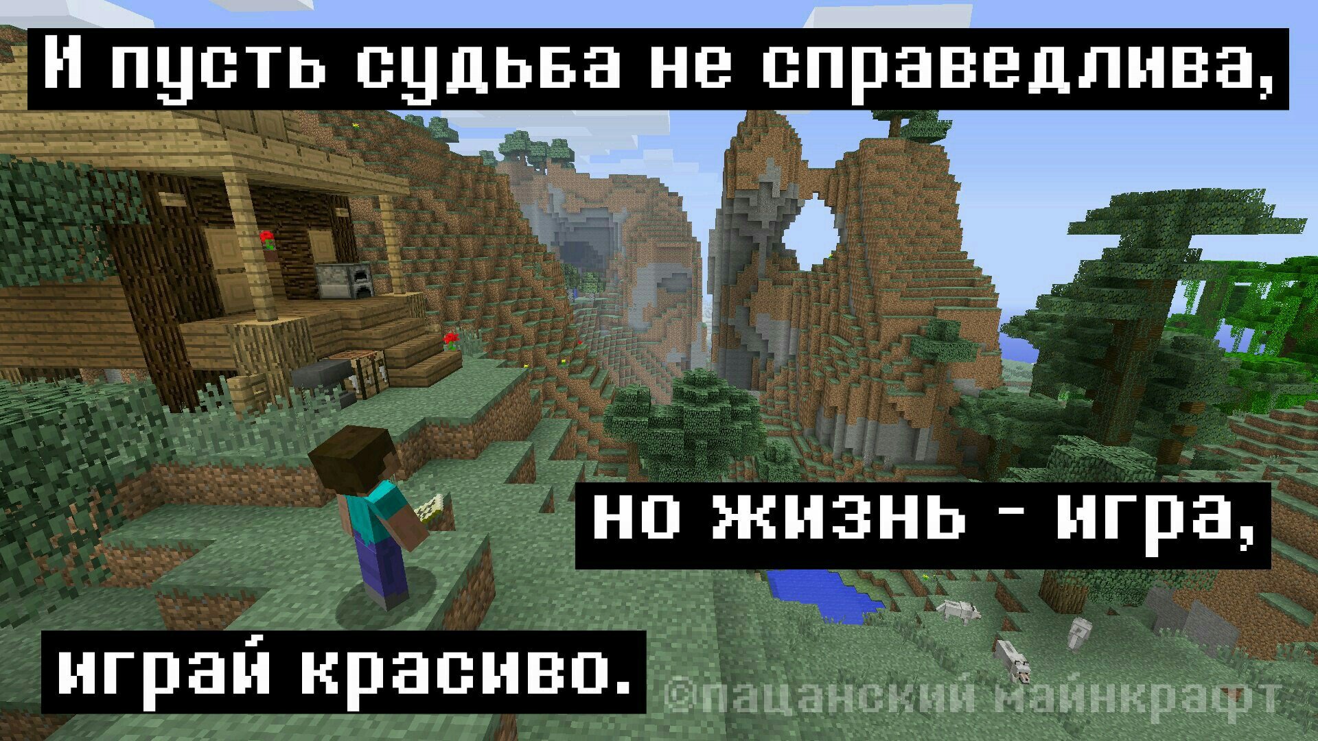 Цитаты про майнкрафт