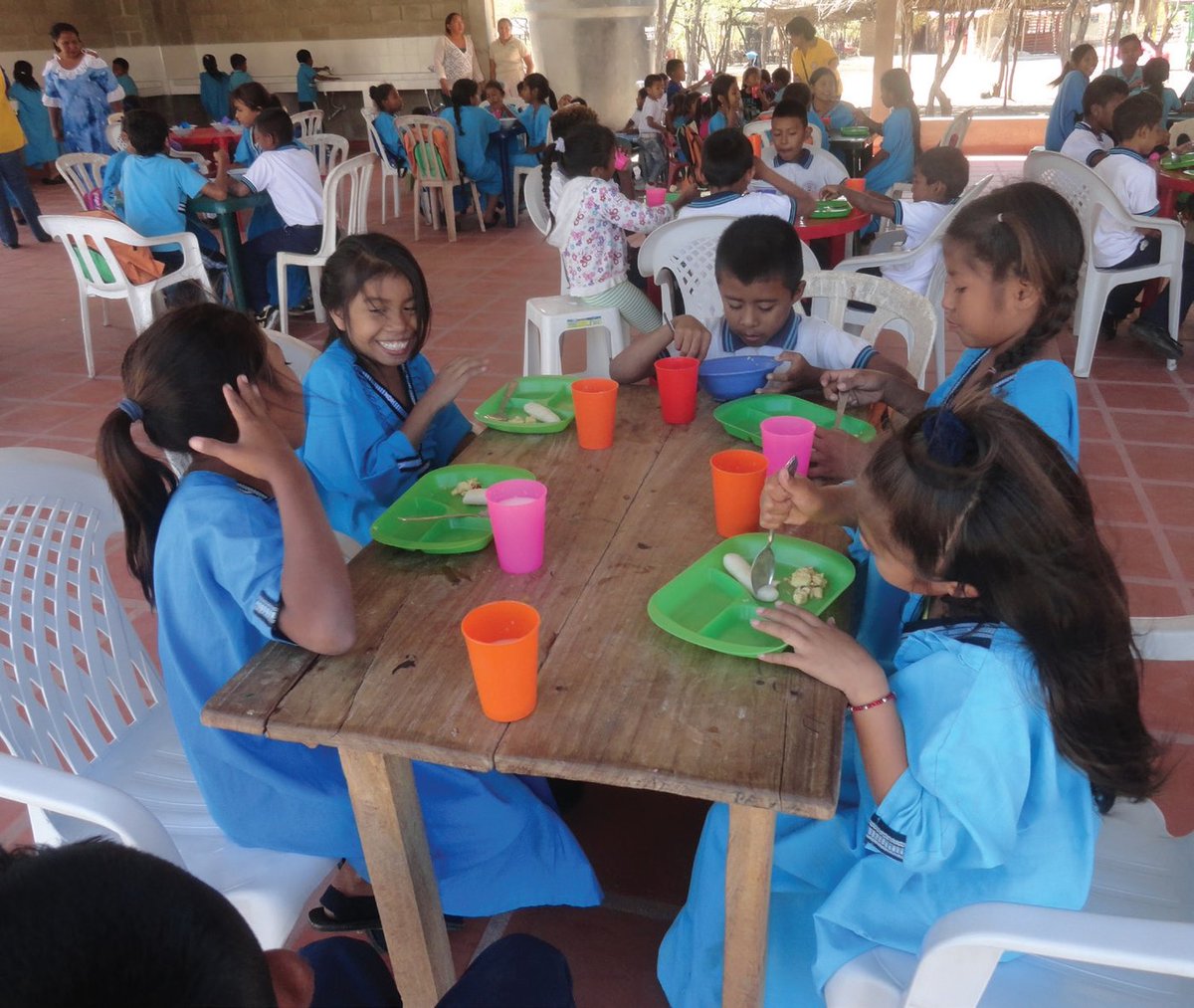 Thanks to a grant from LCIF, Lions in Colombia have constructed six nutrition centers, where hundreds of local children have regular meals to grow into strong, healthy individuals --&gt; bit.ly/2Qf5rtW