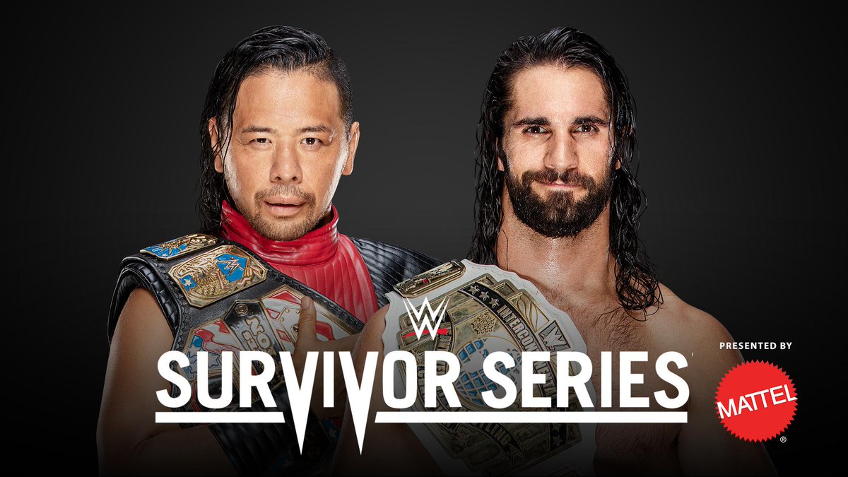 WWE (@wwe) on Twitter photo For the FIRST-TIME EVER, #ICChampion <a href="/WWERollins/">Seth Rollins</a> will battle #USChampion <a href="/ShinsukeN/">Shinsuke Nakamura</a> at #SurvivorSeries! wwe.me/iADonn For the FIRST-TIME EVER, #ICChampion <a href="/WWERollins/">Seth Rollins</a> will battle #USChampion <a href="/ShinsukeN/">Shinsuke Nakamura</a> at #SurvivorSeries! wwe.me/iADonn
