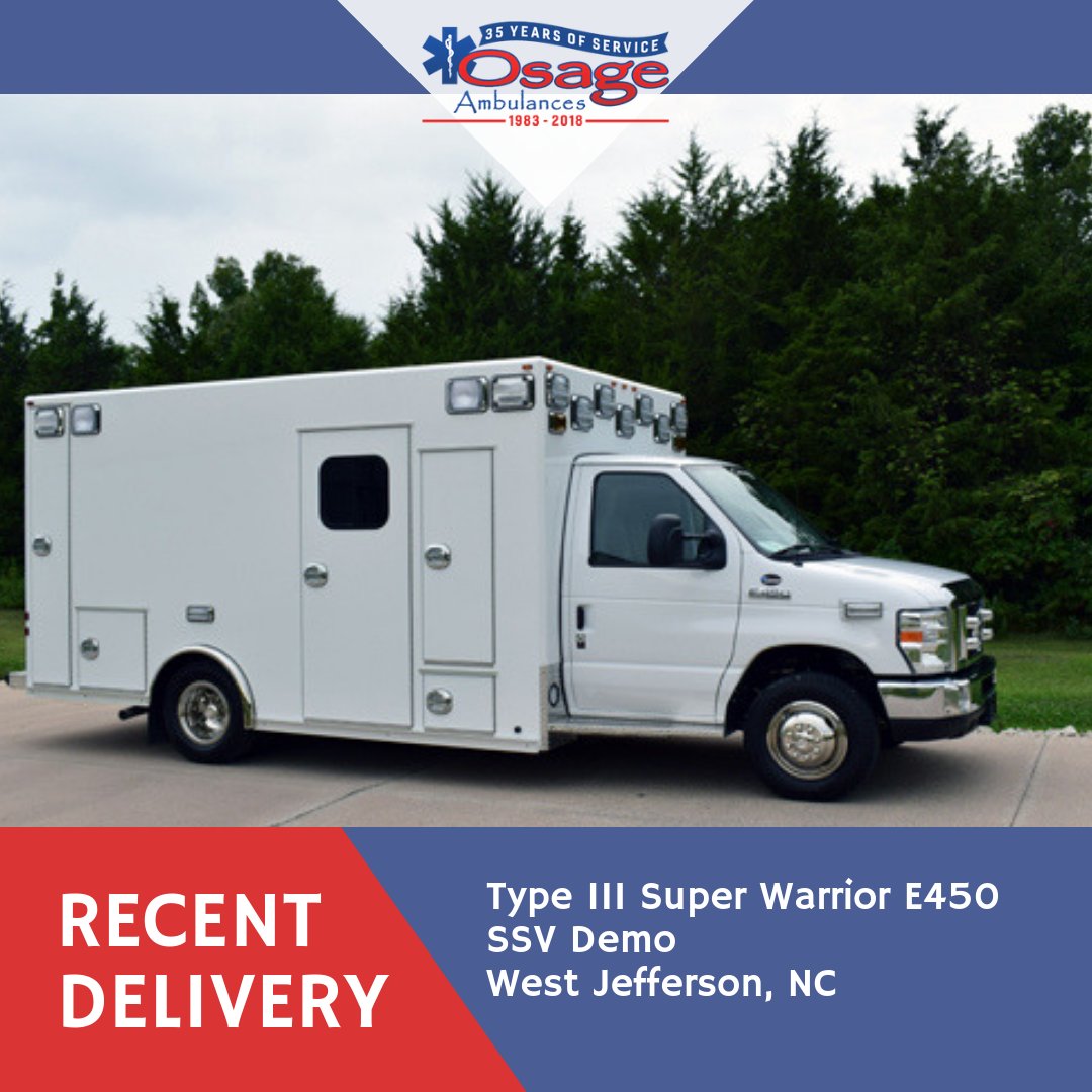 We recently delivered this demo to SSV! Give them a call to see what demo units they currently have in stock!