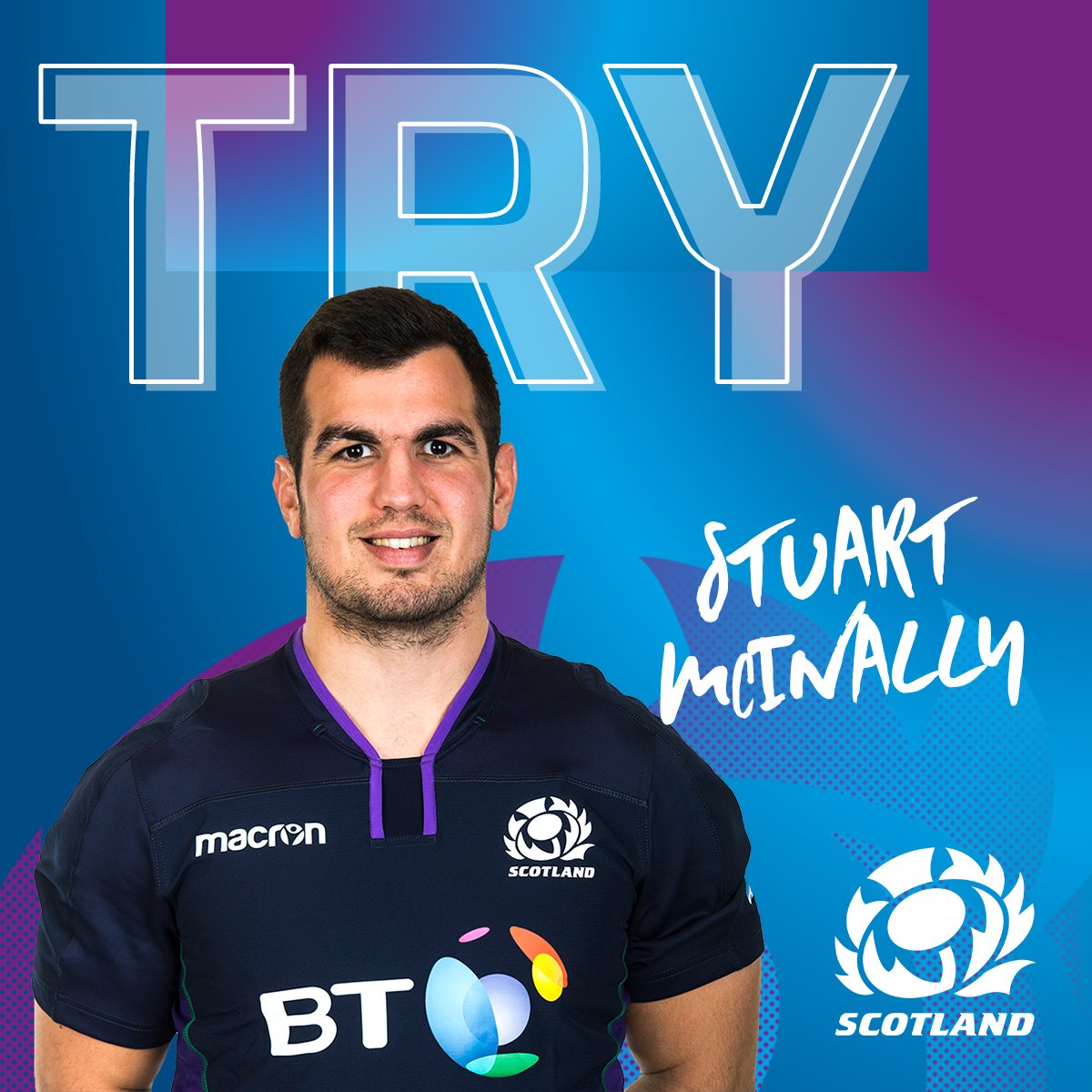 35' TRY!!!!!! Captain Stuart McInally!! Great work from the Scotland pack to maul forward from the lineout. McInally is poised at the tail as it barges on and dots down!!

🏴󠁧󠁢󠁷󠁬󠁳󠁿 (14-8)🏴󠁧󠁢󠁳󠁣󠁴󠁿 #WALvSCO
