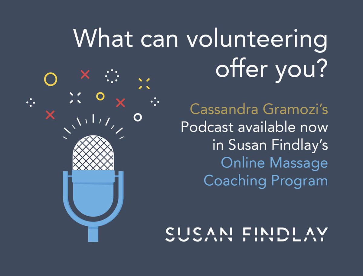 In this episode we talk with Cassandra Gramozi from <a href="/NLSSM/">NLSSports Massage</a> about the benefits that volunteering can have on the development of your #SportsMassage career!  

Subscribe to my Online #Massage Coaching Program for access to Massage Mondays, Podcasts and more! buff.ly/1o9609r