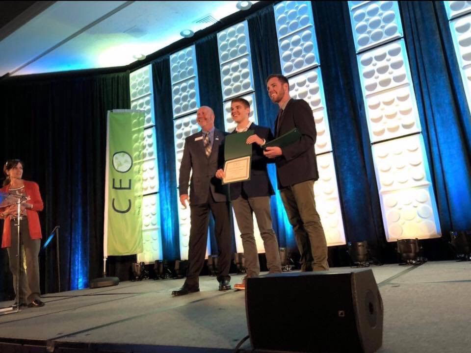 Congratulations to our very own president, <a href="/caseyseidl/">Casey Seidl</a> on winning first place as “Best Chapter Leader” at the CEO National Conference!

You deserved it!