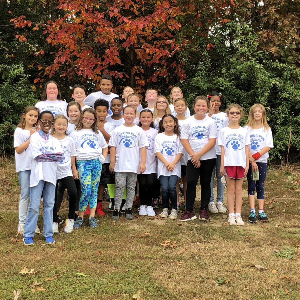 Jennifercluff3's tweet photo. These kids did an amazing job yesterday at the Fun Run!  #springrunfun. #boosterthon.  #ONEccps  #fourthgrade https://t.co/tUyO5iBSZ7