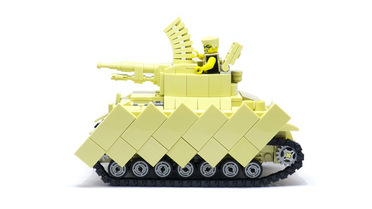 75 Nanago Japanese Afol V Twitter レゴ 試製戦車 8ﾎﾟｯﾁ幅 2ﾌｨｸﾞ乗り 以前作った戦車に2つの試作装備を着けました 3連速射戦車砲 バナナ型マガジンによる装填 傾斜シュルツェン Lego レゴ レゴミリタリー レゴ戦車 T Co Mvvndsoxtl Twitter