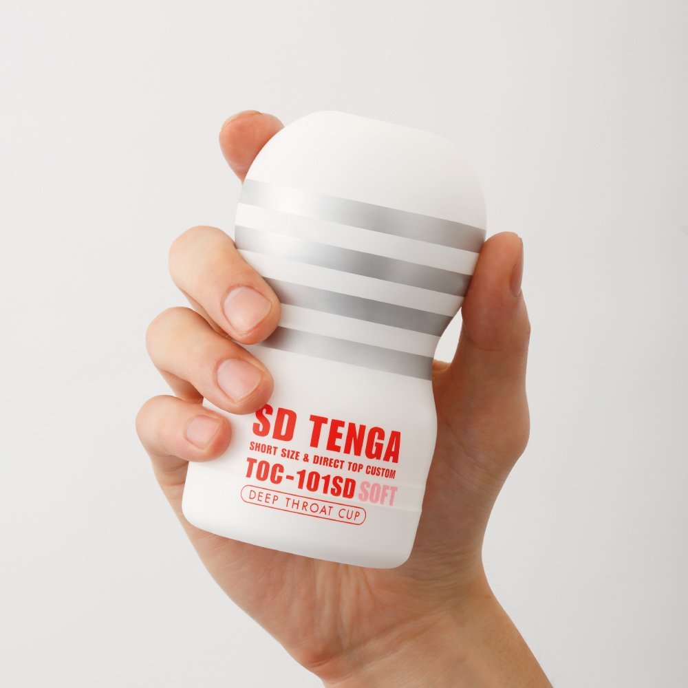 TENGA SD TENGA ディープスロート・カップ ソフト【ショートタイプの奥突き感! 】 を Amazon でチェック！ amzn.to/1Qab5sP