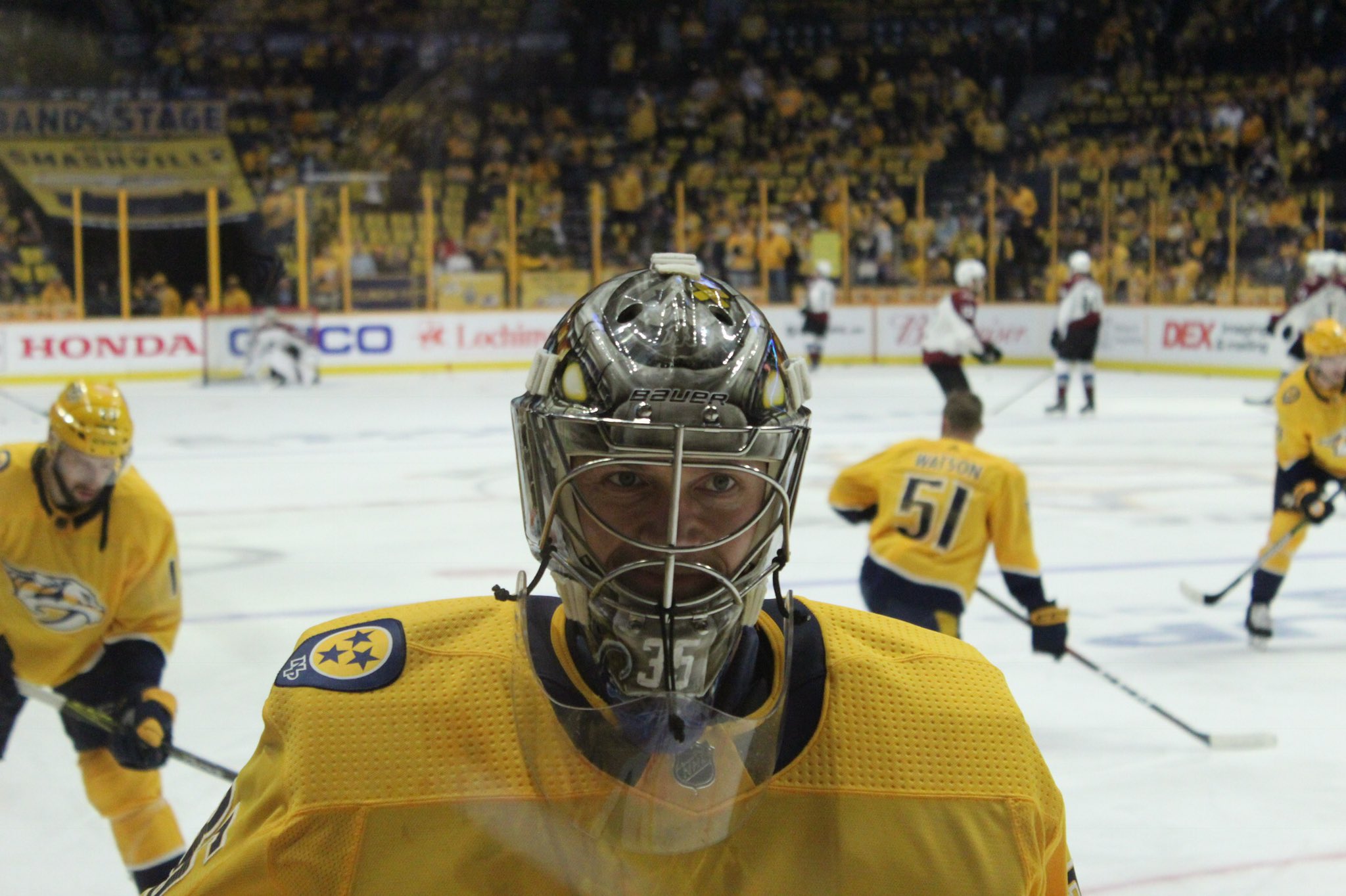 Happy 36th birthday to our Vezina Trophy winner and the No. 1 guy in our hearts, Pekka Rinne. 