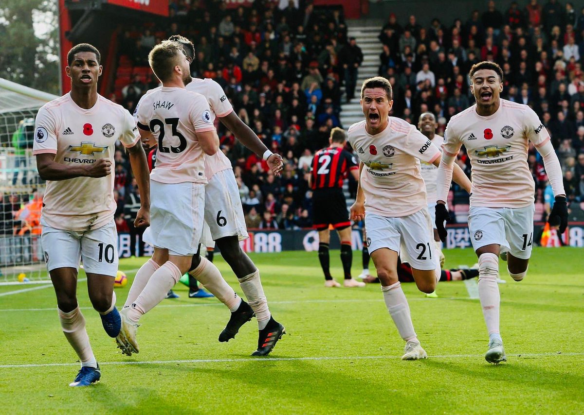 We never stop pushing, important 3 points! #MUFC
