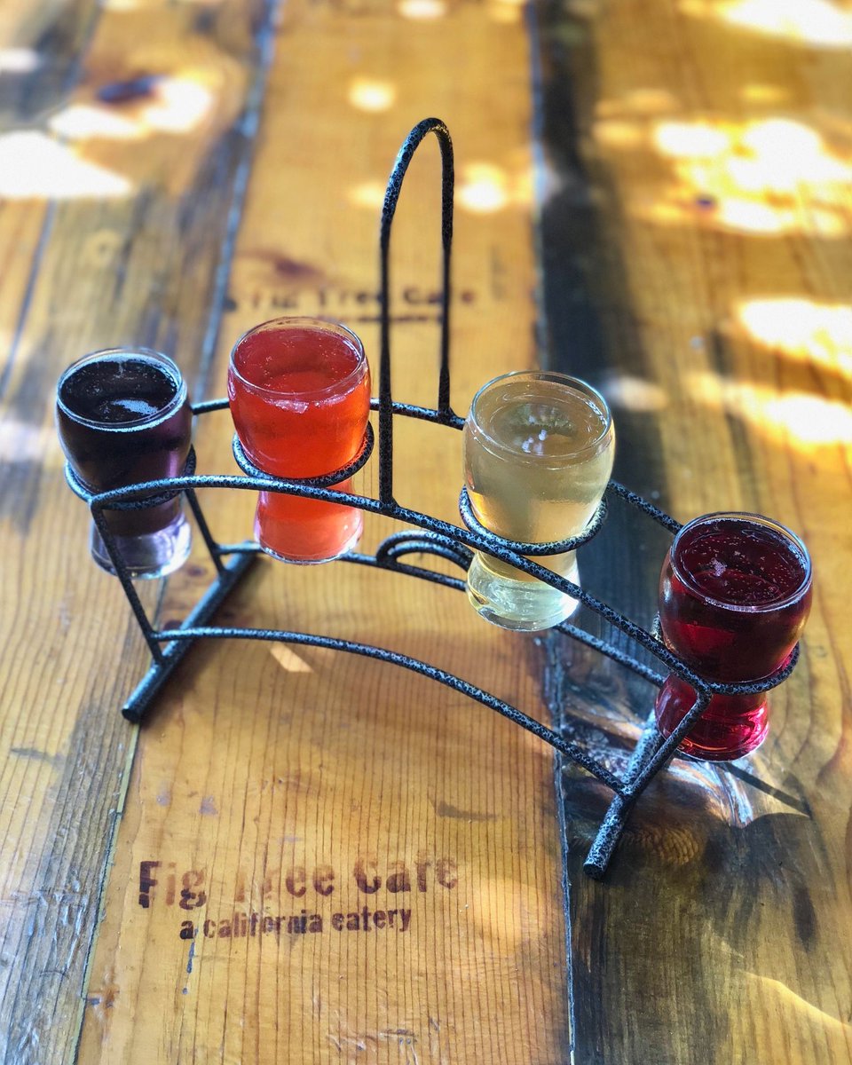 Only available during November: Thanksgiving Pie Mimosa Flight! 🍾 Blueberry, strawberry rhubarb, apple, &amp; cherry. 🍓🍎🍒