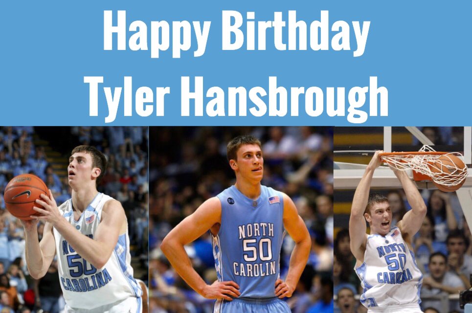 Happy 33rd Birthday to Tyler Hansbrough (       