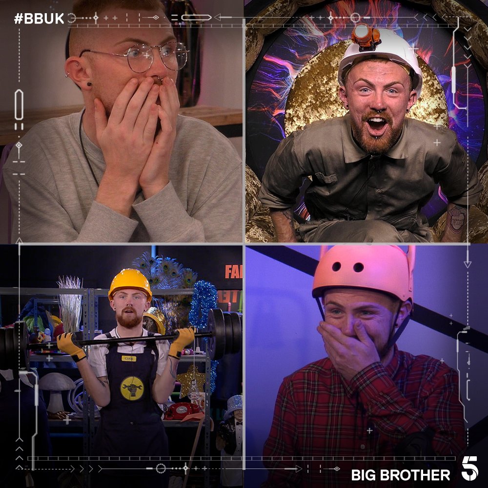 bbuk's tweet photo. A snapshot of Cian's time in the Big Brother House 📸 #BBUK #BBUKFinal https://t.co/YECJ8vc7gK