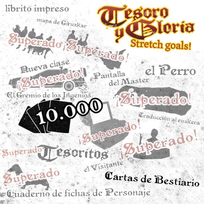 Tesoro_y_Gloria's tweet photo. ¡¡Estamos a menos de 1000€ de conseguir las cartas de bestiario!! ¡Vamos, que las vamos a desbloquear! ⚔😍 ¡¡Quedan solo 4 días de crowdfunding para conseguir Tesoro y Gloria!!
https://t.co/4YF4o5lPUK https://t.co/rfXICzNgDn