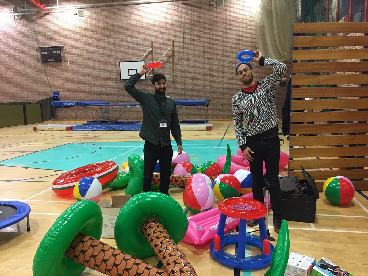 AYL2018's tweet photo. AYL staff have impressive lung capacity. Getting ready for the pool party here at Musselburgh Sports Centre ⠀⠀⠀⠀
#yoyp2018 #ayl2018 #dance #sport #active #leisure #EastLothian #goeastlothian #visiteastlothian #Edinburgh @YOYP2018 @CreativeScots @elothianladies @elothianladies https://t.co/D91j0uklxf