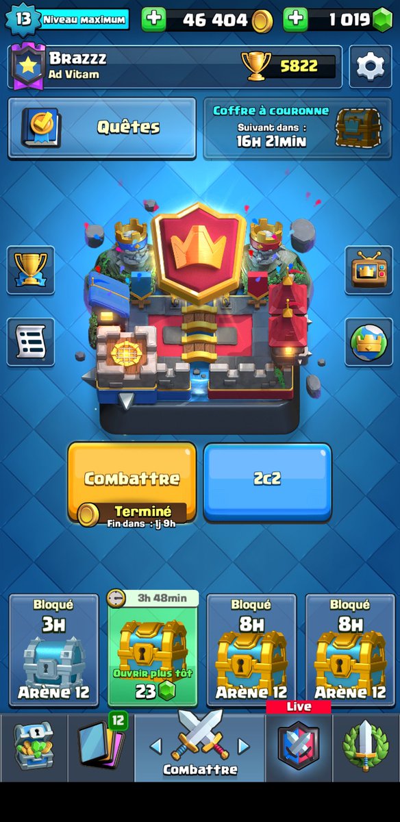 Ptit_Brazzz's tweet photo. Enfin passé la barre des 5k8 enfin !!!!! 😎😎😎 @MiniCailleCr @Ad_RiuT @Ad_Esport @_AdVitam_ @Ad_Aw_pgm @ArrowCR2B @julian_prism @Gael2toulon @AshtaxYT https://t.co/ErubO0flVP