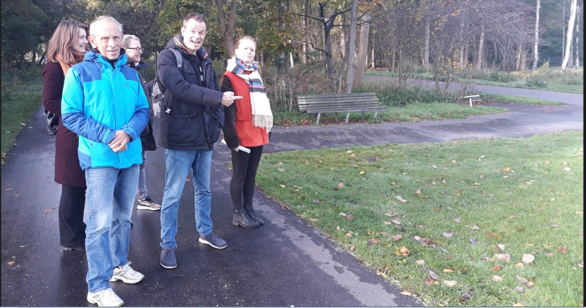 Schitterende dag en een geslaagde bijeenkomst van de klankbordgroep Sloterpark West! Waardevolle suggesties opgehaald voor het uitvoeren van het achterstallig onderhoud ten westen van de Sloterplas.