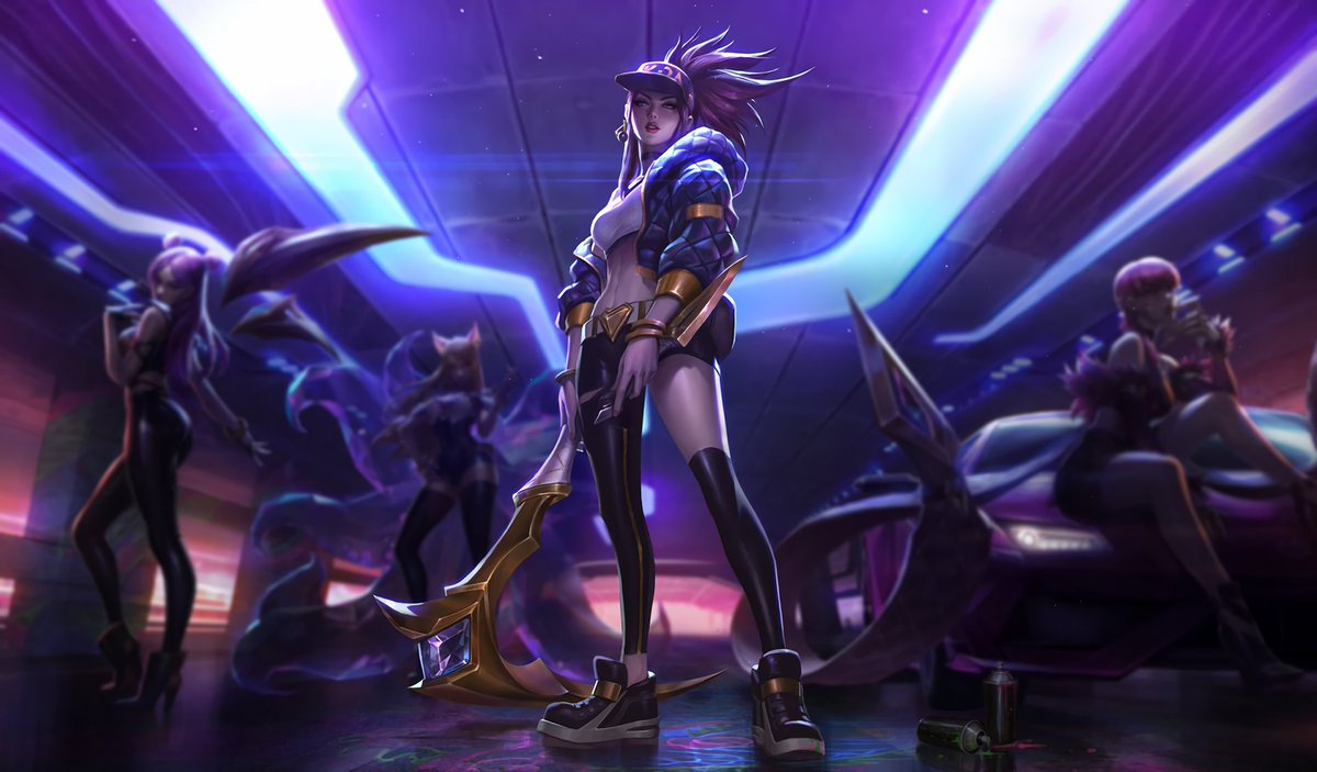 Akali KDA es la Waifu y lo sabéis