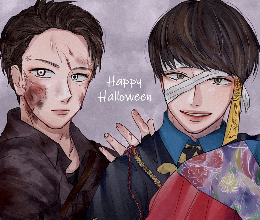 はっぴ はろうぃん志麻セン 森宮のイラスト