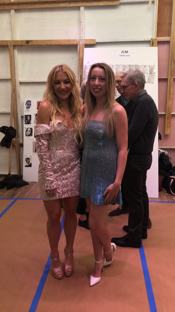 All of our fabulous designers to the JLM Couture press show and show rooms 💗 #allisonwebbnyc #hayleypaige #lazaro #ellierosebridal