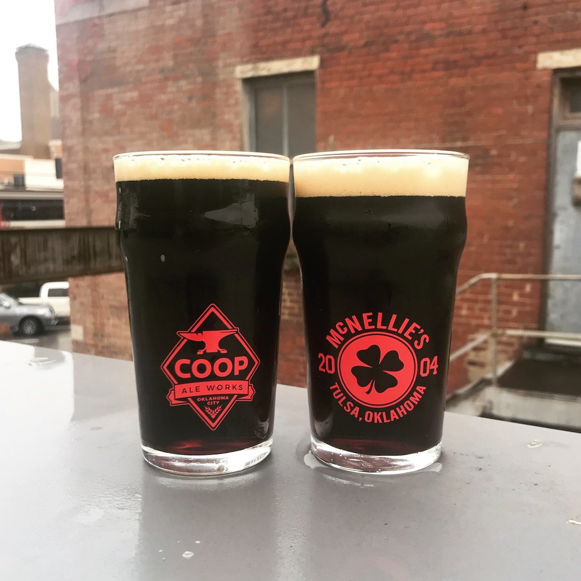 We usually don't post the Pint Night early... But we're definitely doing it with this one! Pint Night on Monday will be Coop Ale's new chocolate-infused Gran Sport Porter! So delicious. Buy the beer, keep the glass. Will start at 5pm on Monday! See you there!👍🏼