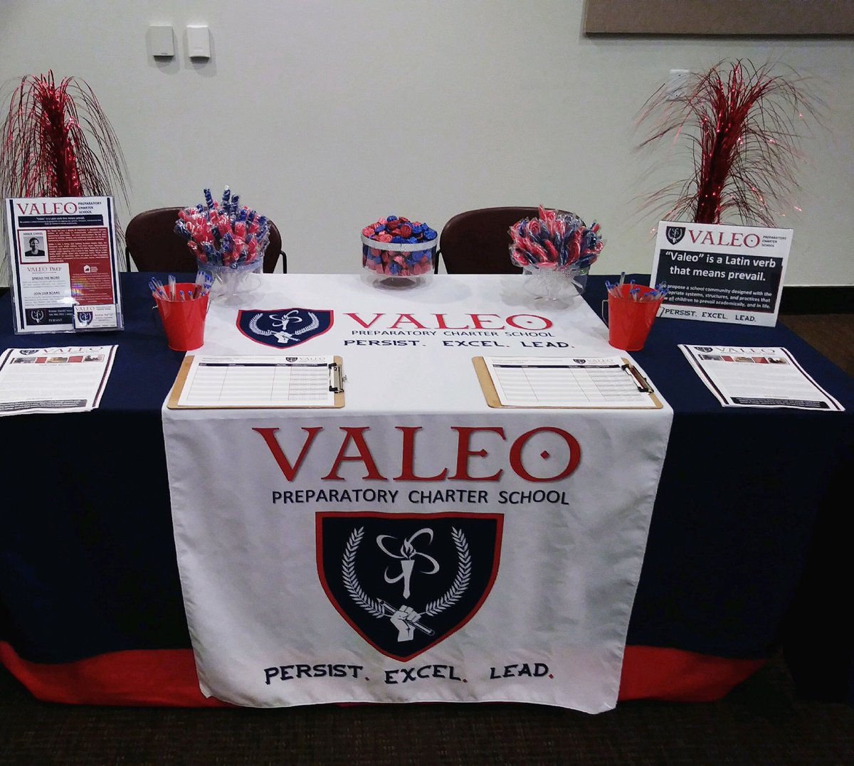 ValeoPrep's tweet photo. Valeo Prep at Houston School Connection Fair https://t.co/BcGGP5S486