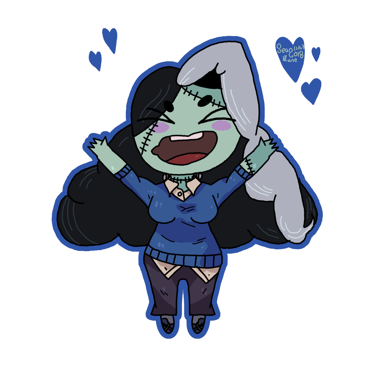 KnightOfArcane's tweet photo. Here’s a little Chibi Vicky from #MonsterProm. She’s a very cute character and hope this chibi did her cuteness justice
#MonsterPromFanart #MonsterPromVicky https://t.co/Gbsph7ncCL