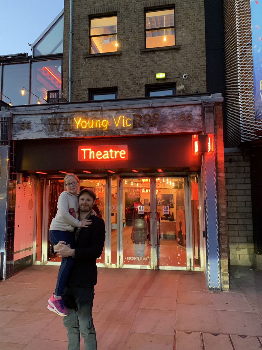 Well done <a href="/RupertFYoung/">Rupert Young</a> and the whole cast of #YVTwelfthNight <a href="/youngvictheatre/">Young Vic</a>! Brilliant show and one very happy daughter, thank you!