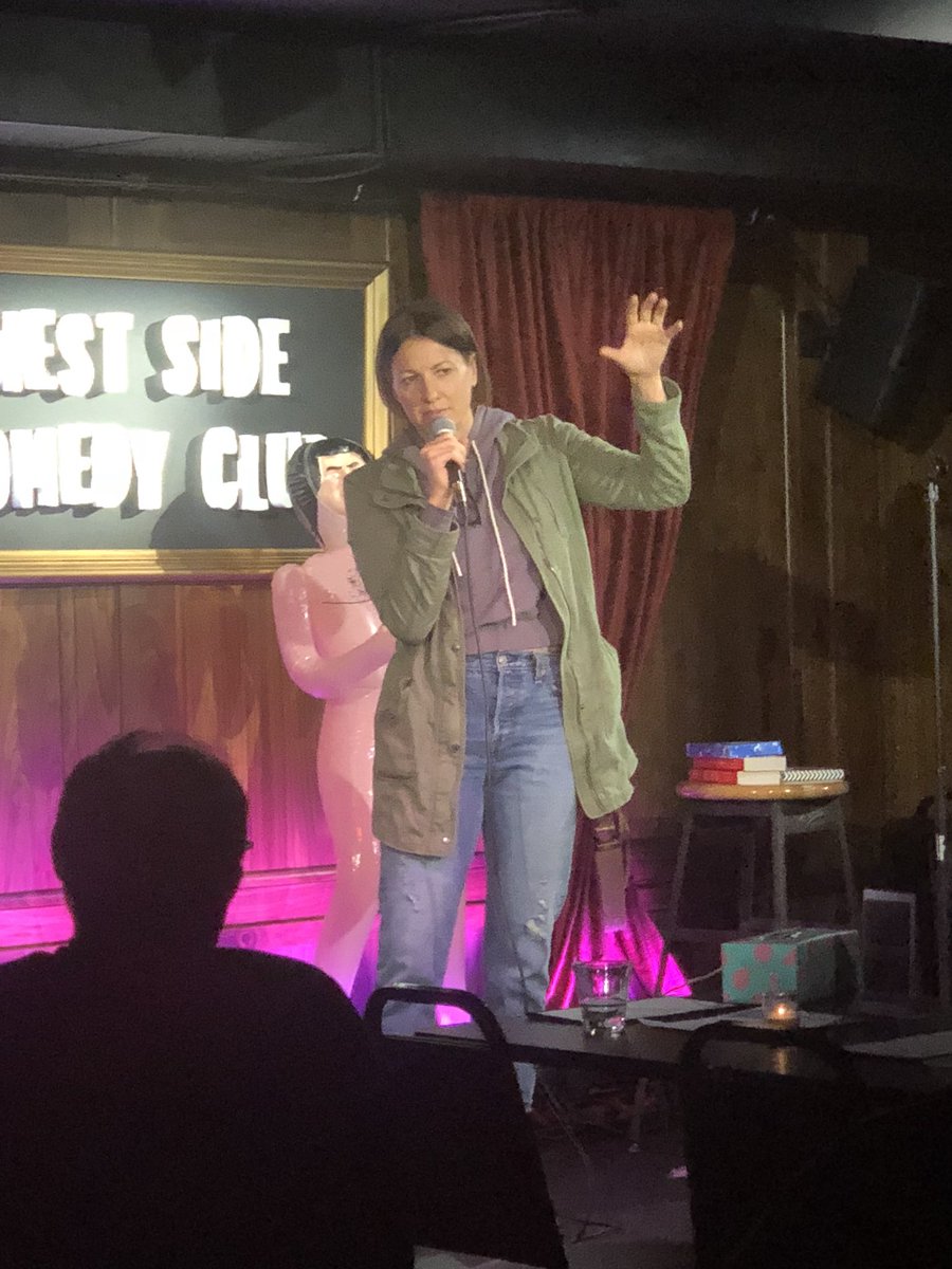 BroadsBabes's tweet photo. .@bonniemcfarlane crushing our brunch show at @WESTSIDECCNYC! https://t.co/PLiOdFCv4U