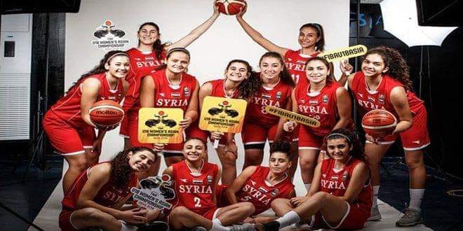 #Syria's women basketball team settled for the third place of #FIBAU18Asia C’ship after downing Hong Kong 75-68 in the third-place play-off in Division B.