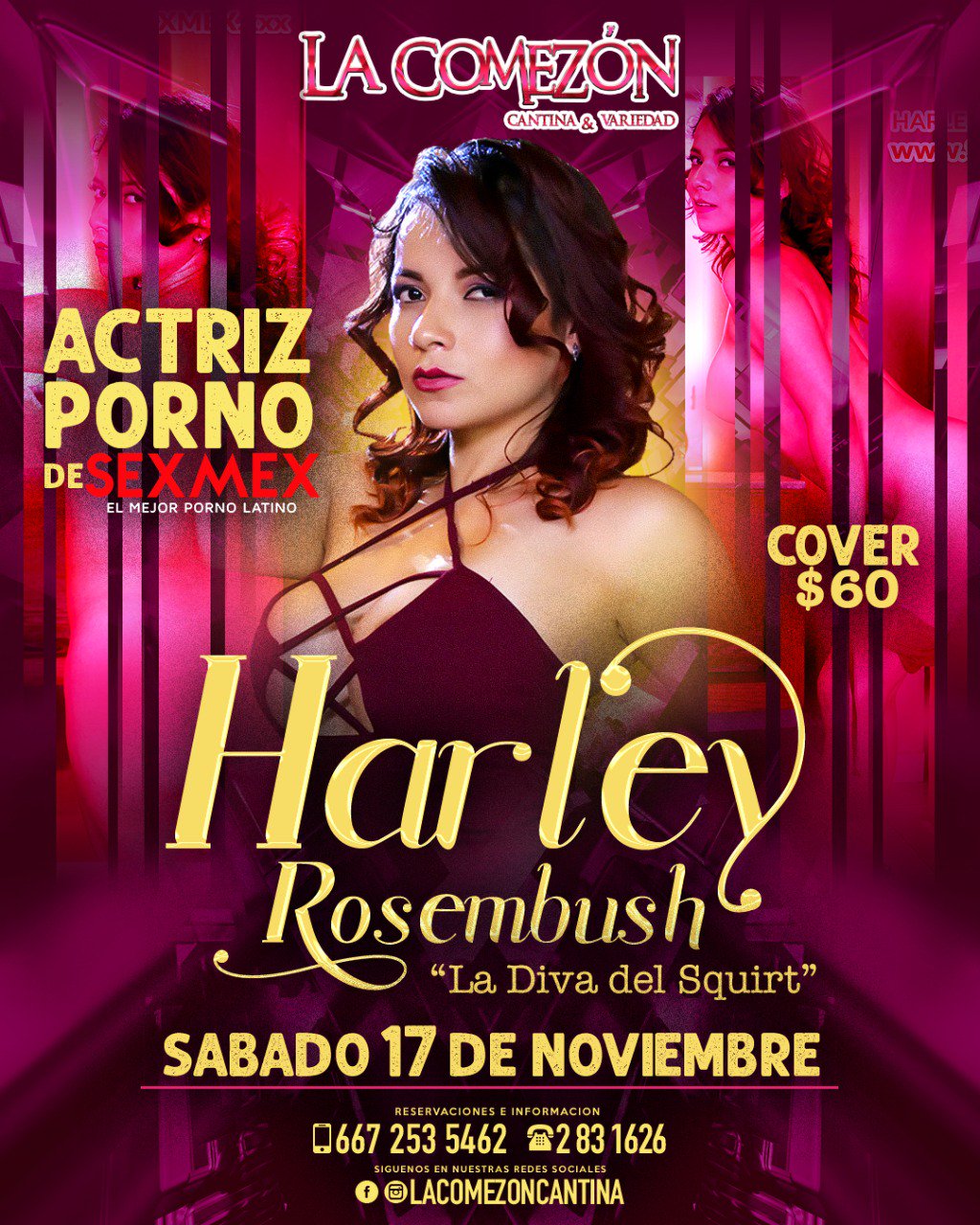 Sexmex Official On Twitter Este Sábado 17 De Noviembre Harleyslut666