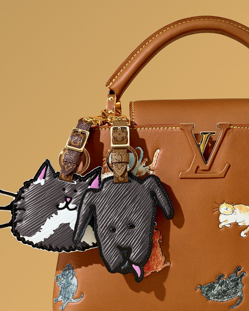 Louis Vuitton on X: Cat person or a dog person? Display your allegiance  with a leather charm from the #LouisVuitton collaboration between Grace  Coddington and @TWNGhesquiere for #LVCruise. Available via    /