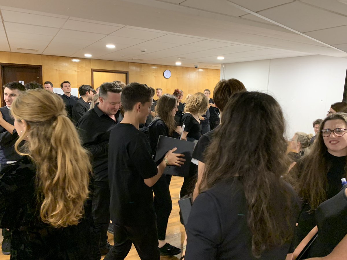 LivingWordsUK's tweet photo. Backstage with @LCVchoir final rehearsals . #dementia #words #heard #voices #song #bustingstereotypes #able https://t.co/MmgiqygbCx
