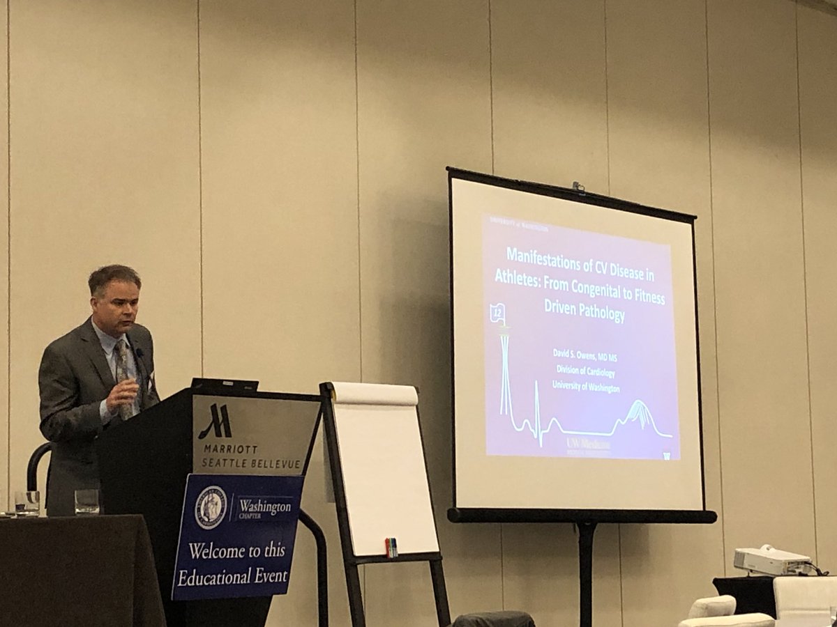 Vidang Nguyen (@vidangnguyen) on Twitter photo Fantastic talk by Dr. David Owens on cardiovascular disease in athletes #WAACC <a href="/UWMedHeart/">UWashington Heart Institute</a> Fantastic talk by Dr. David Owens on cardiovascular disease in athletes #WAACC <a href="/UWMedHeart/">UWashington Heart Institute</a>