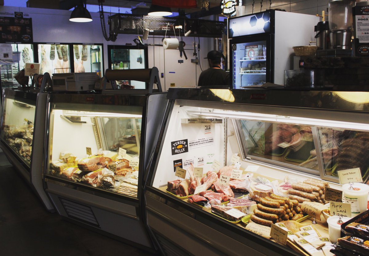ICYDK: Our butcher shop is open on Saturday’s (11am-5pm) for you to do all your meat shopping for the week! 🔪🔪🔪 However, note, breakfast and lunch are only served on weekdays. #happymeateating #butchershop #meat #meats #meatshop #cured #curedmeat #saltysnacks #charcuterie