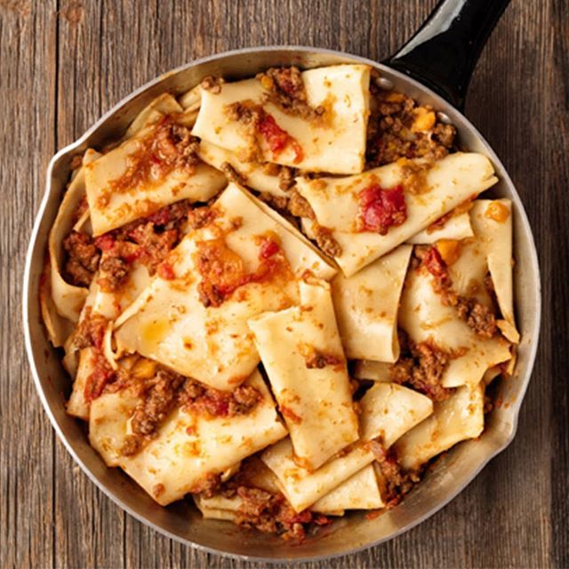 Fall comfort food is our favorite. On the #menu today: Veal bolognese. ift.tt/2CXfik6