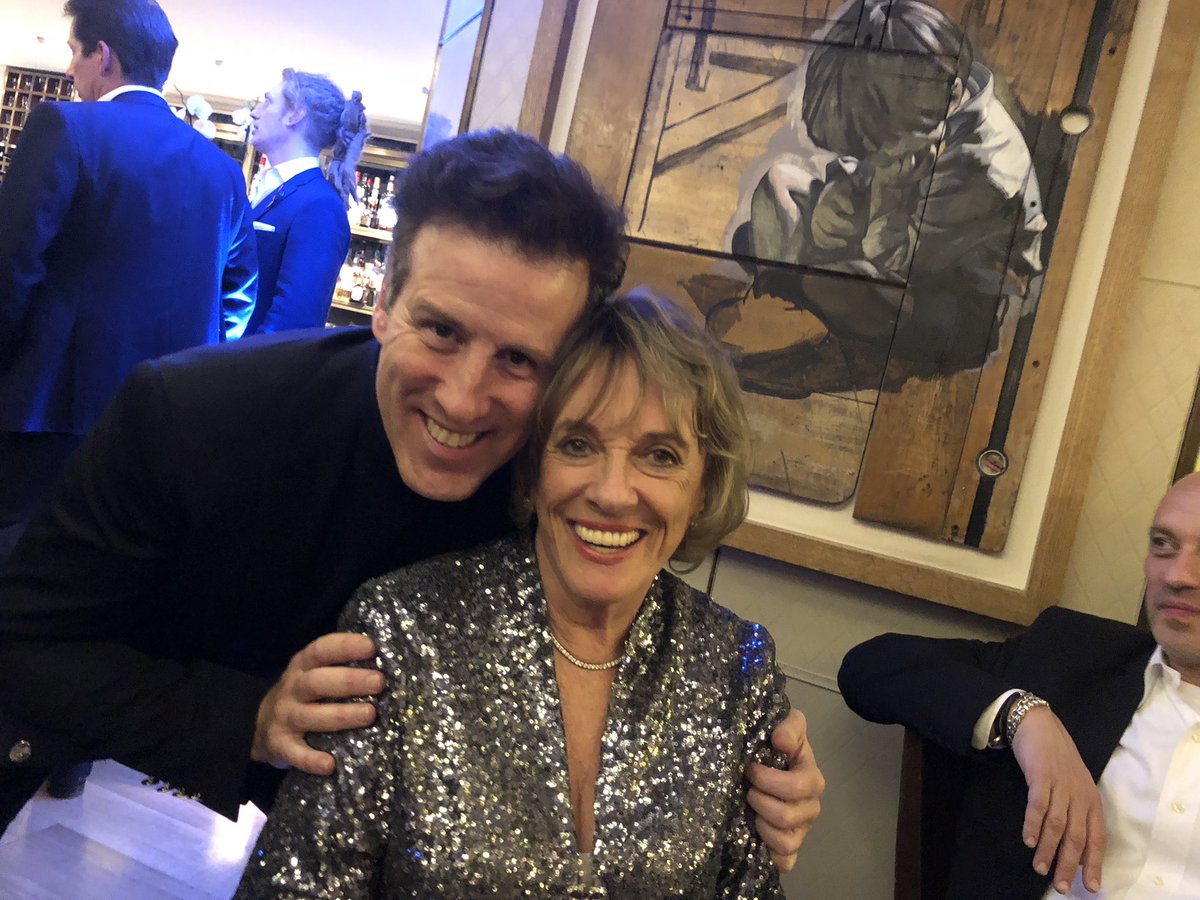 janetmcallen's tweet photo. Fabulous night at the @theclubattheivy for the #StrictlyComeDancing Quiz which out team ‘Esther’s Angels’ WON! @ERantzen @TheAntonDuBeke @ianwaite @mikekav1 All monies raised going to the charity #bullybeat https://t.co/79SeZqOTwV